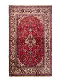 A Kashan Wool Rug