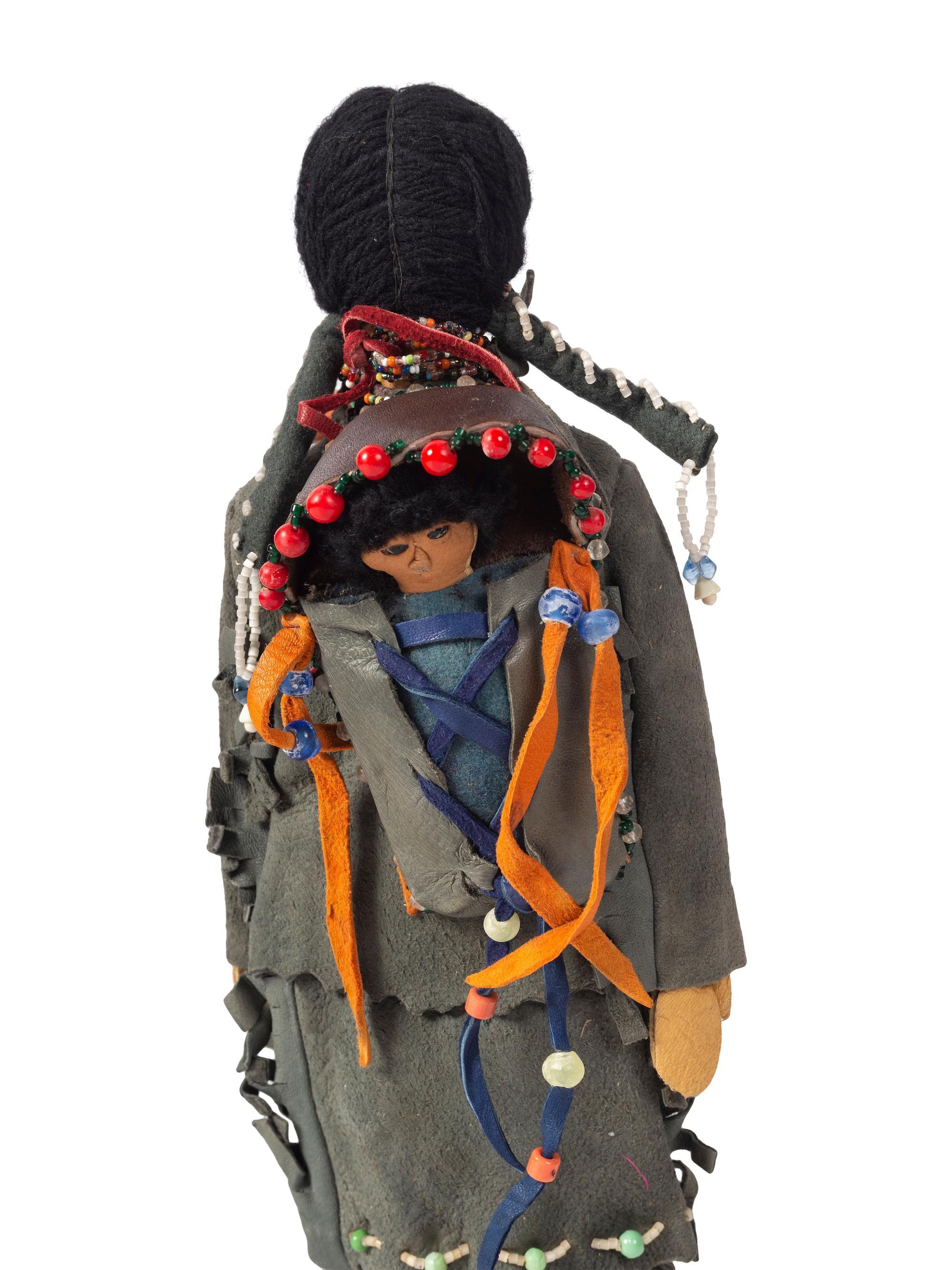 Beaded Hide Dolls