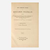 [Americana] [Franklin, Benjamin] The Complete Works of Benjamin Franklin...