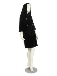 Pierre Cardin Haute Couture Dress and Hood, 1960s