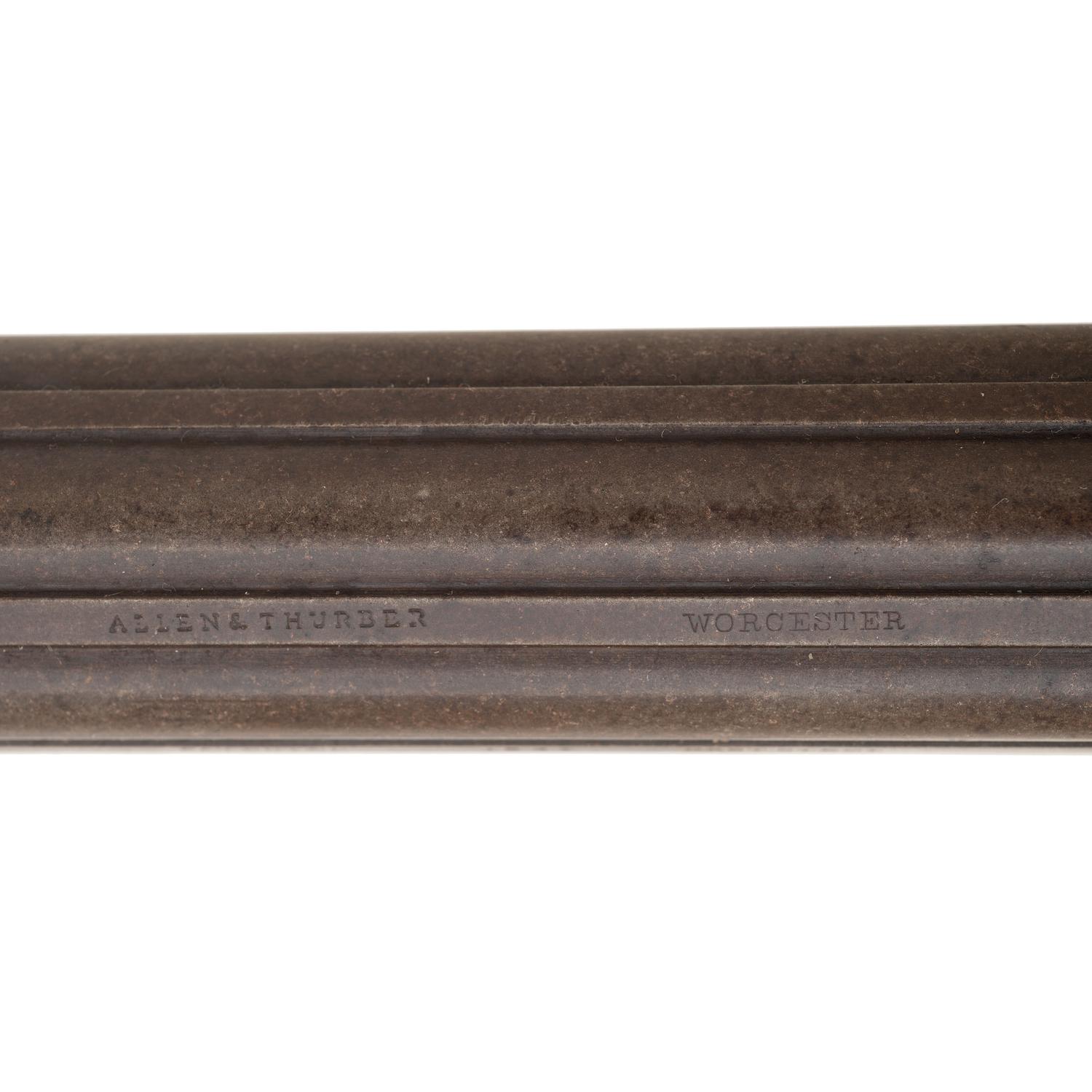 Early Transition Dragoon Sized Cased Allen & Thurber Pepperbox