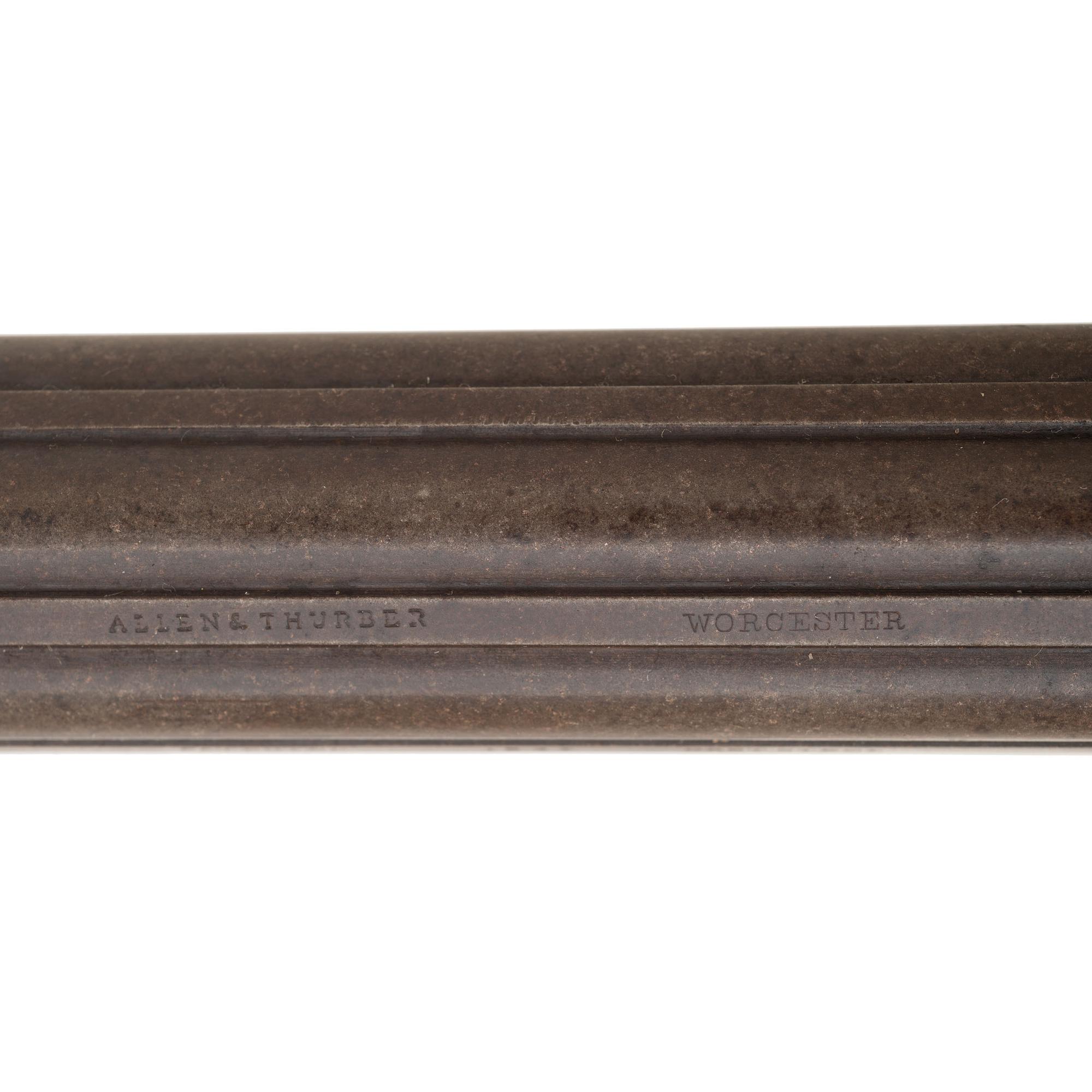Early Transition Dragoon Sized Cased Allen & Thurber Pepperbox