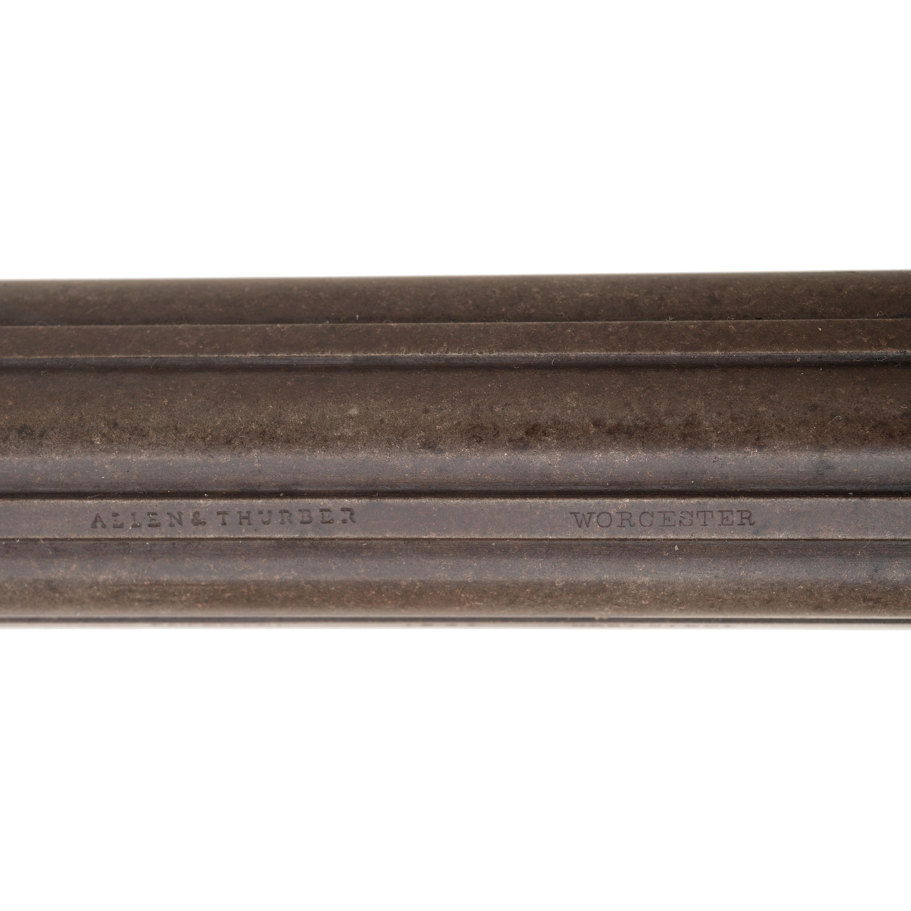 Early Transition Dragoon Sized Cased Allen & Thurber Pepperbox