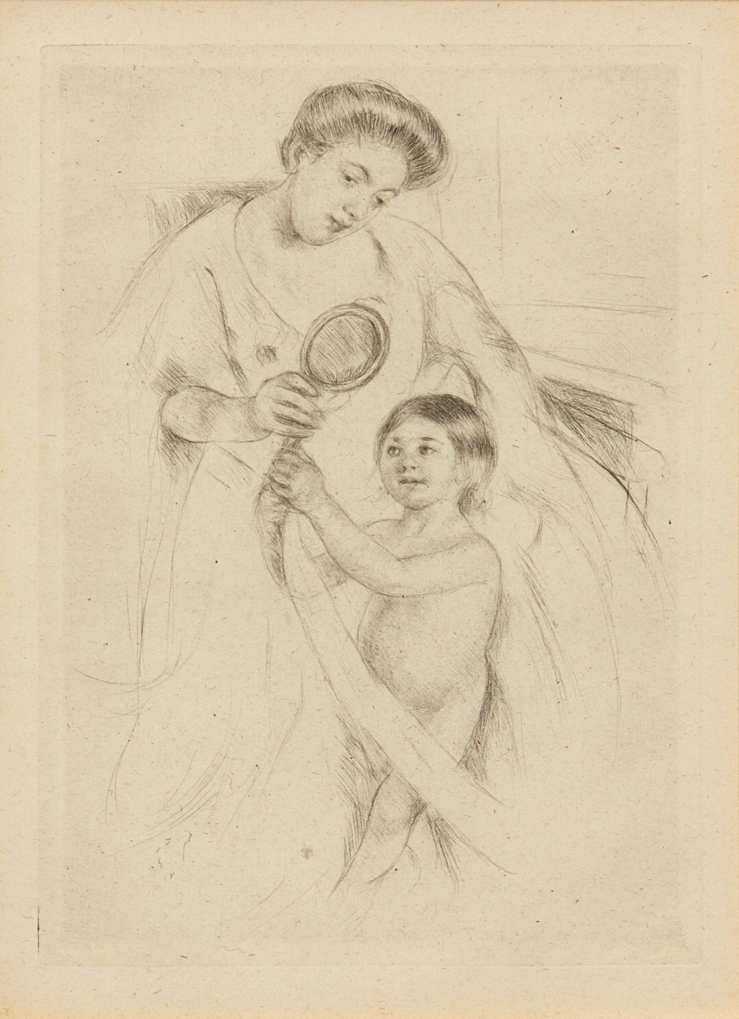 Looking into the Hand Mirror #3 (printed after 1926)