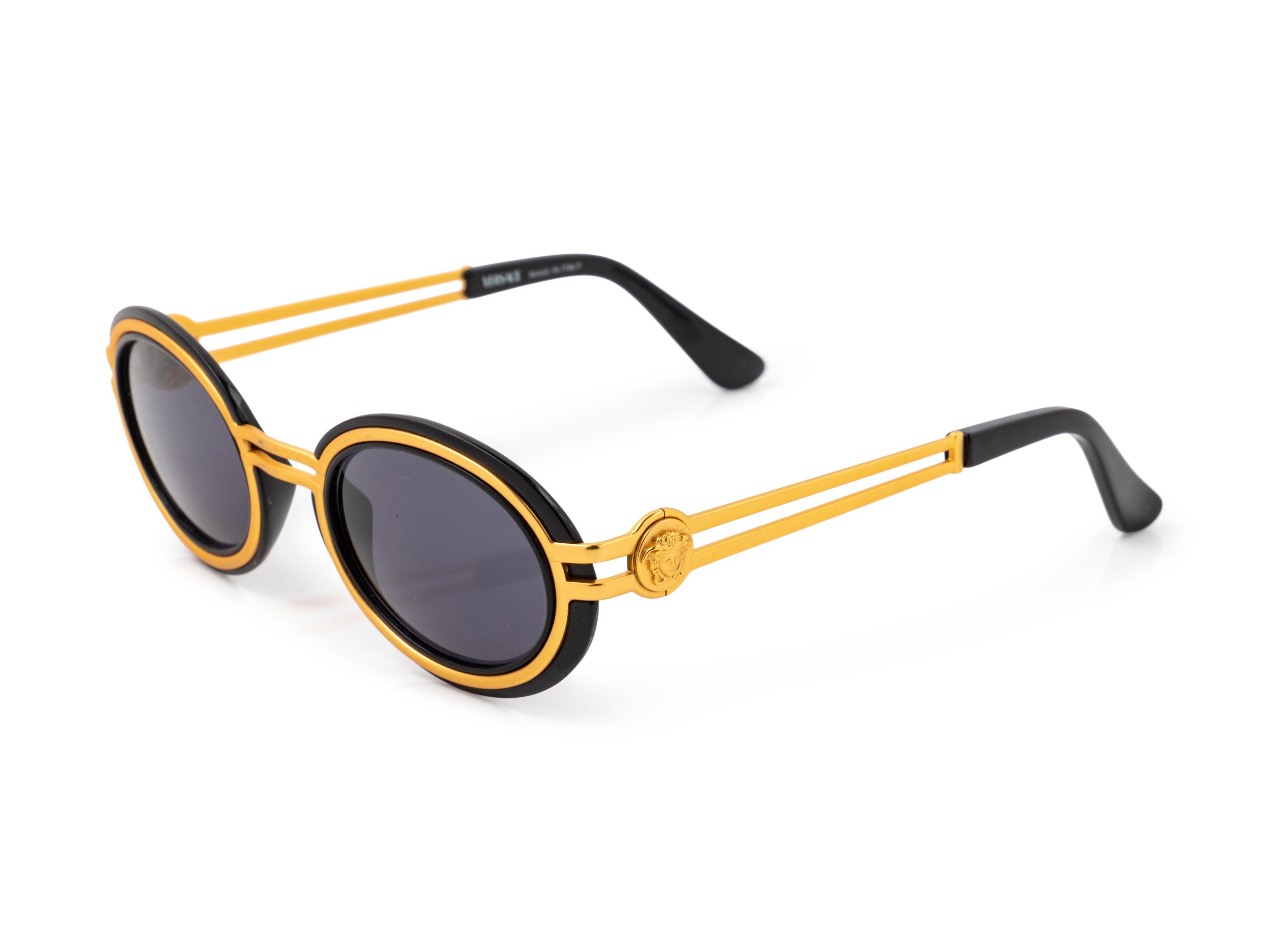 One Christian Dior and One Versace Sunglasses, 1980-90s