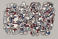 Jean Dubuffet (French, 1901–1985) — Quatre Personnages , 1974