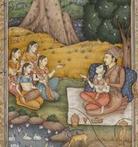 A Persian Miniature Painting