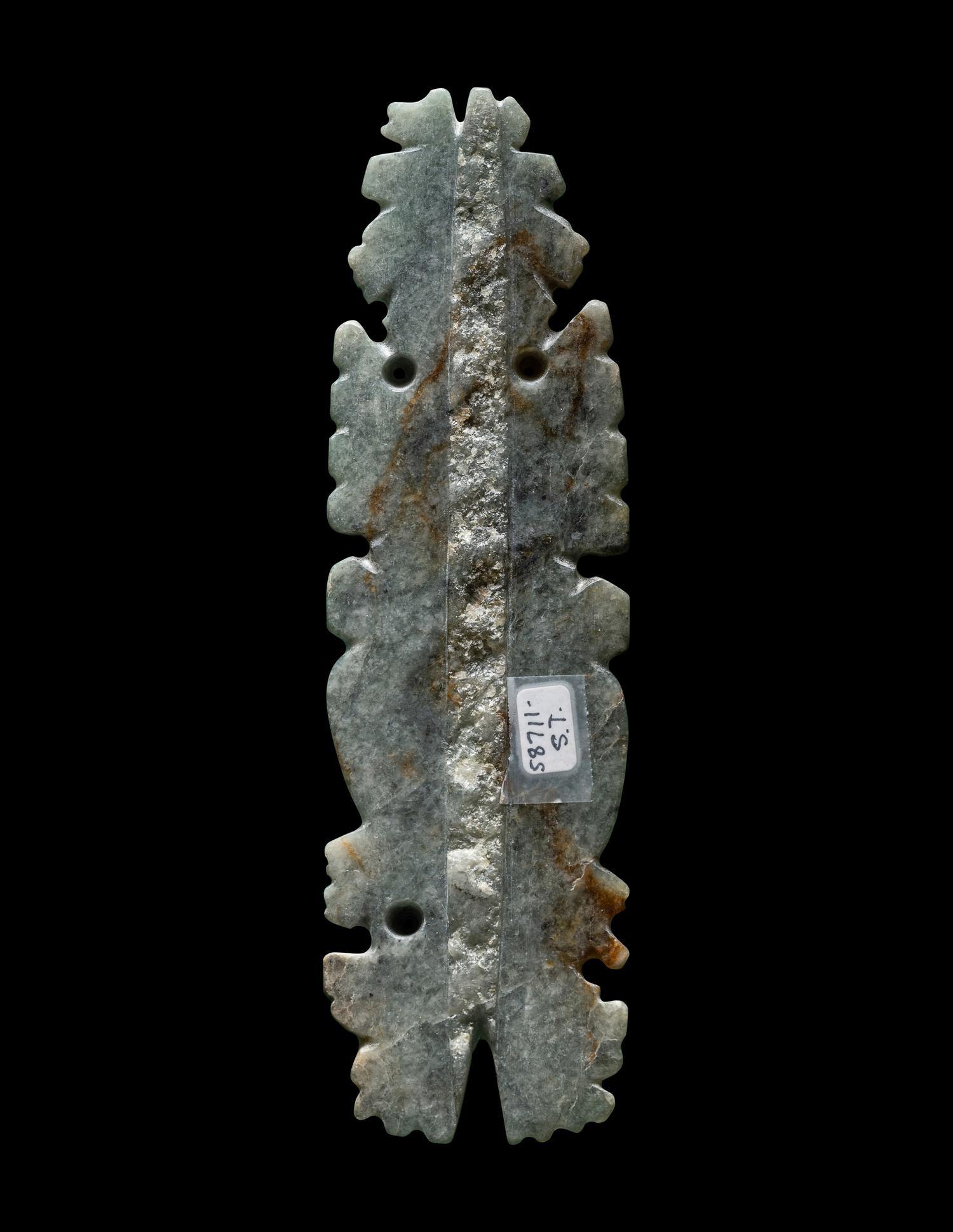 A Nicoya Jade Bird Pendant