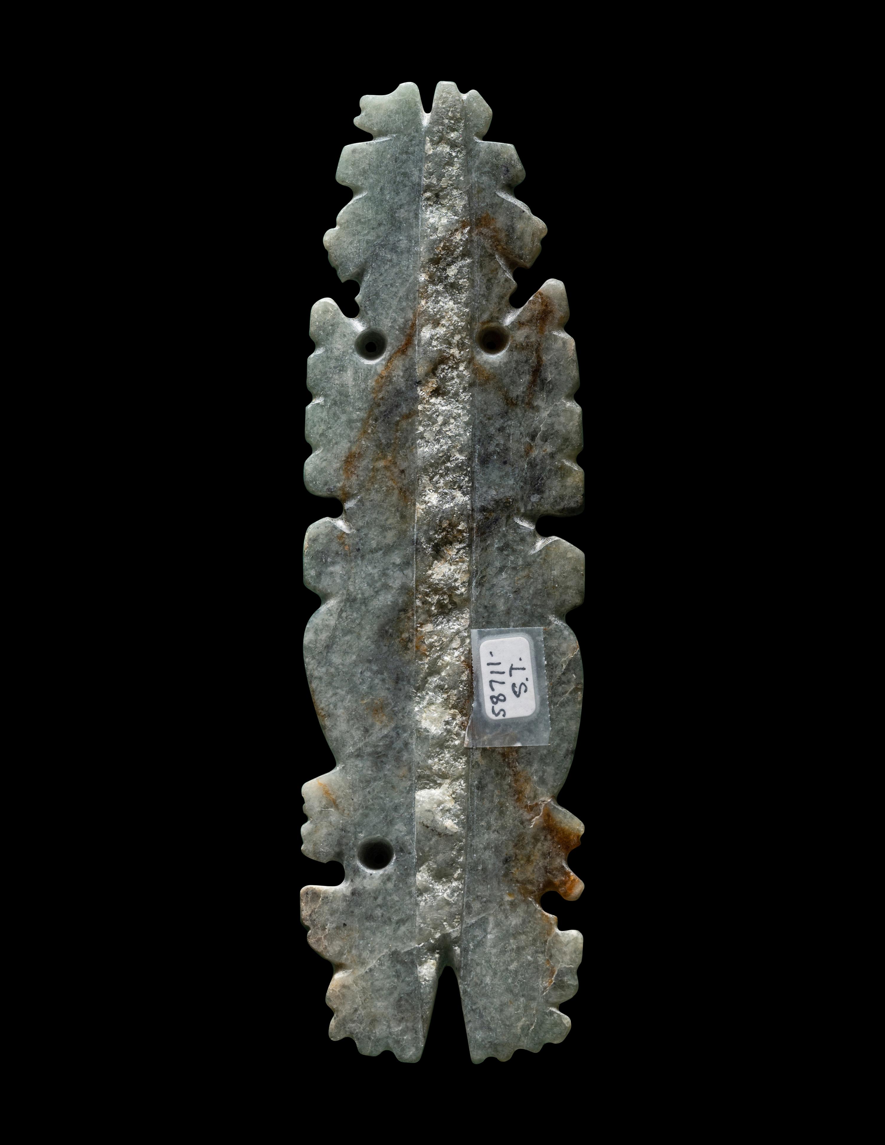 A Nicoya Jade Bird Pendant