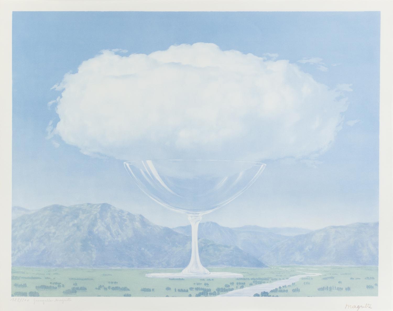 Rene Magritte, (Belgian, 1898-1967), La corde sensible, 1960