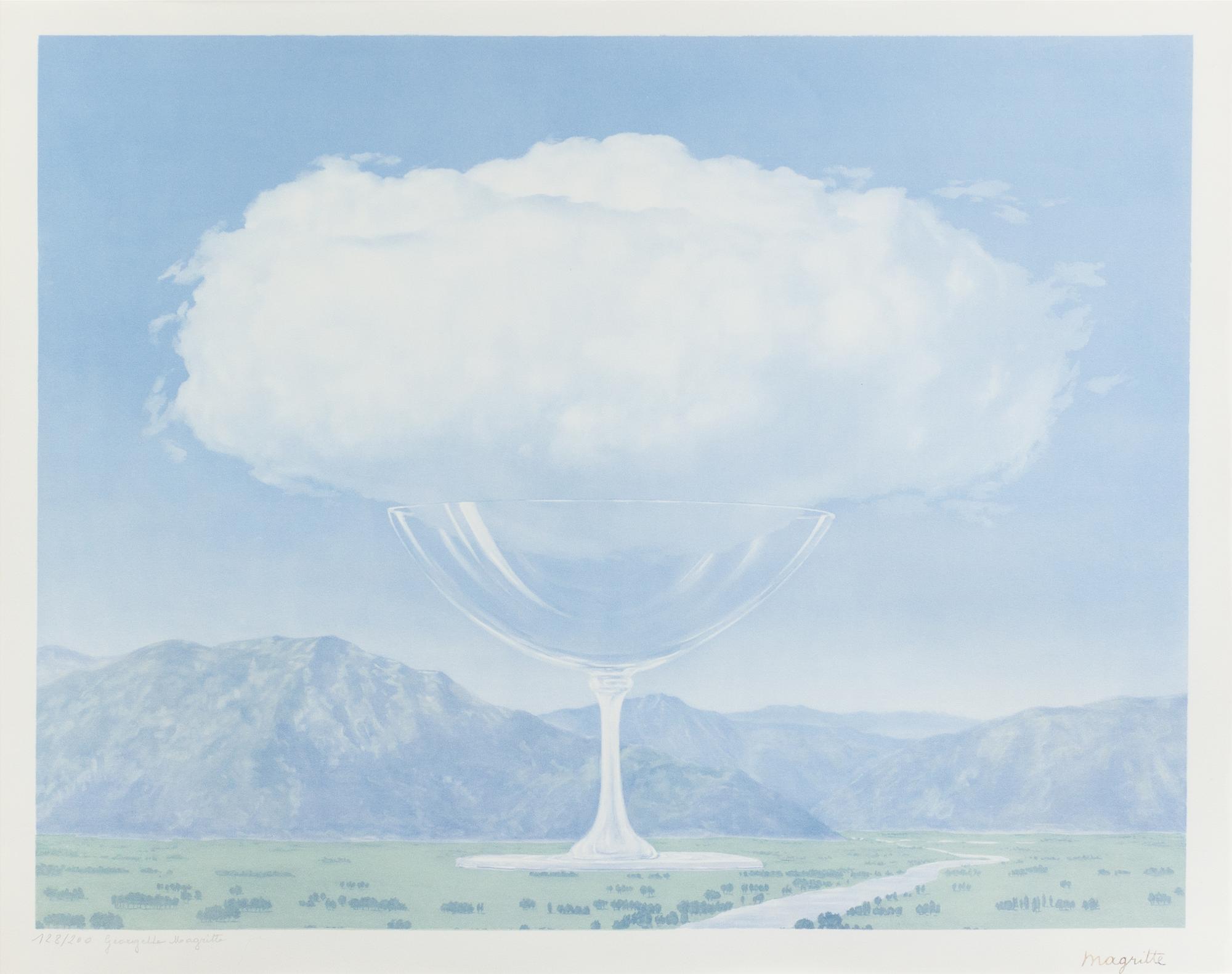 Rene Magritte, (Belgian, 1898-1967), La corde sensible, 1960