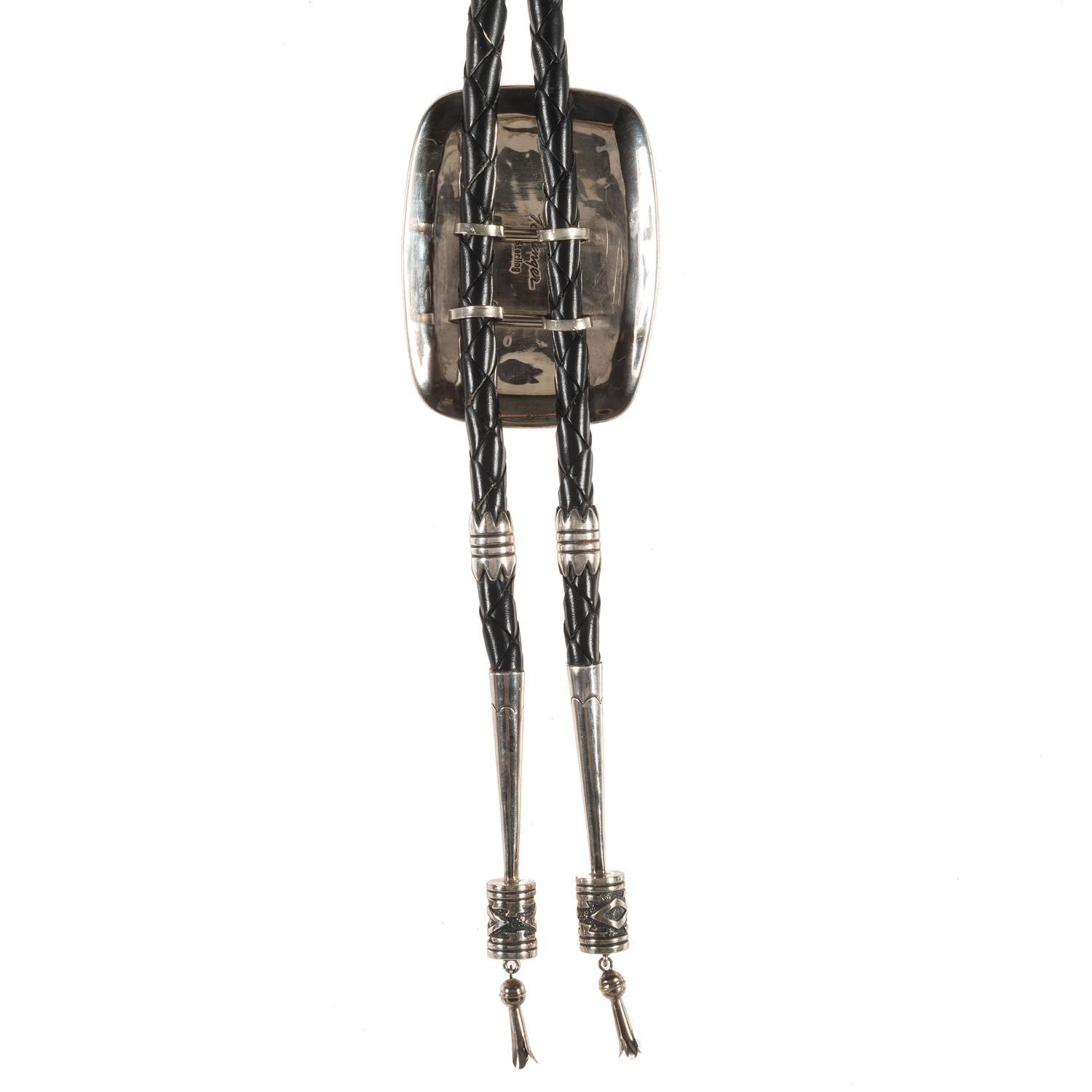 Sterling Silver and Turquoise Bolo Tie