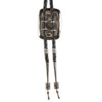 Sterling Silver and Turquoise Bolo Tie