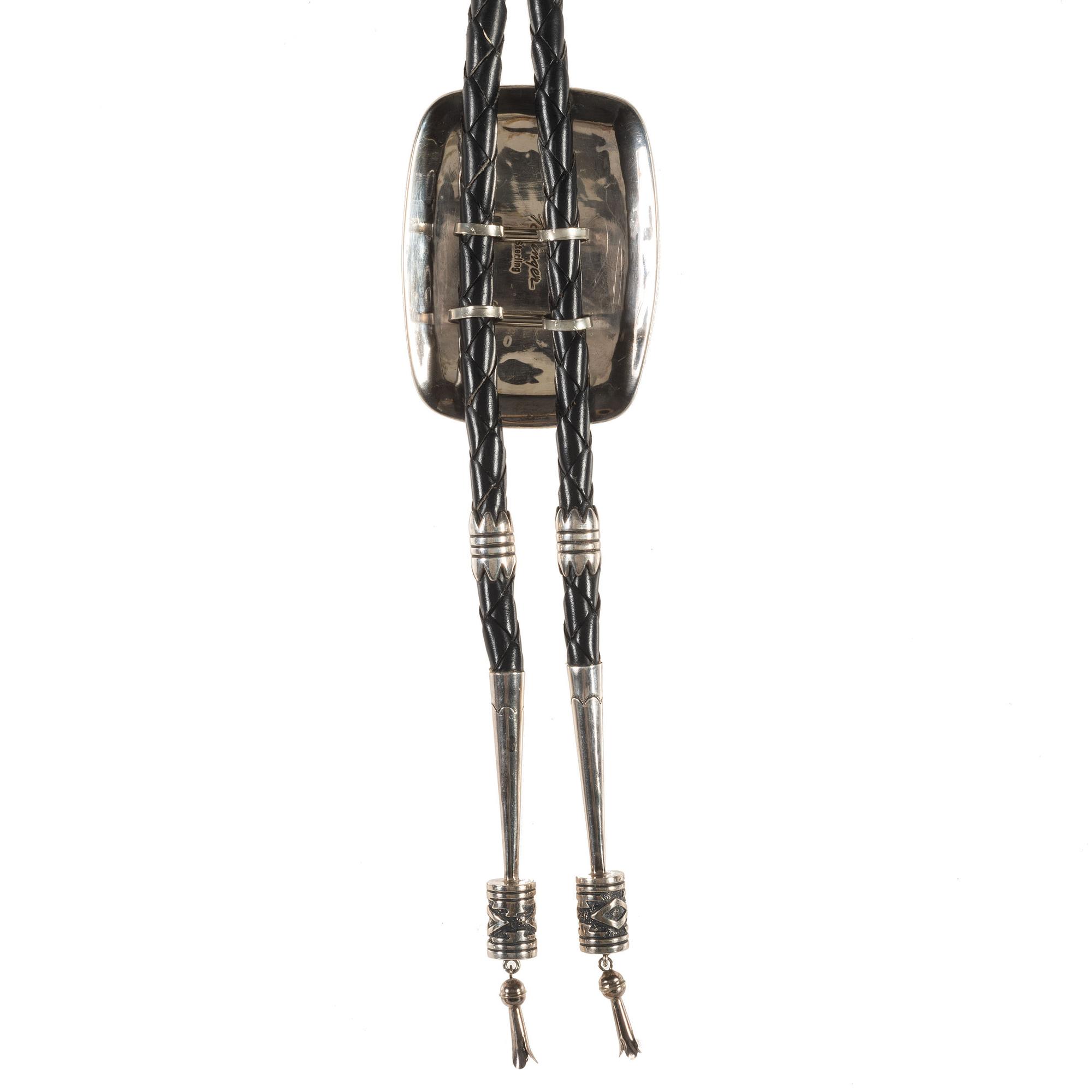 Sterling Silver and Turquoise Bolo Tie