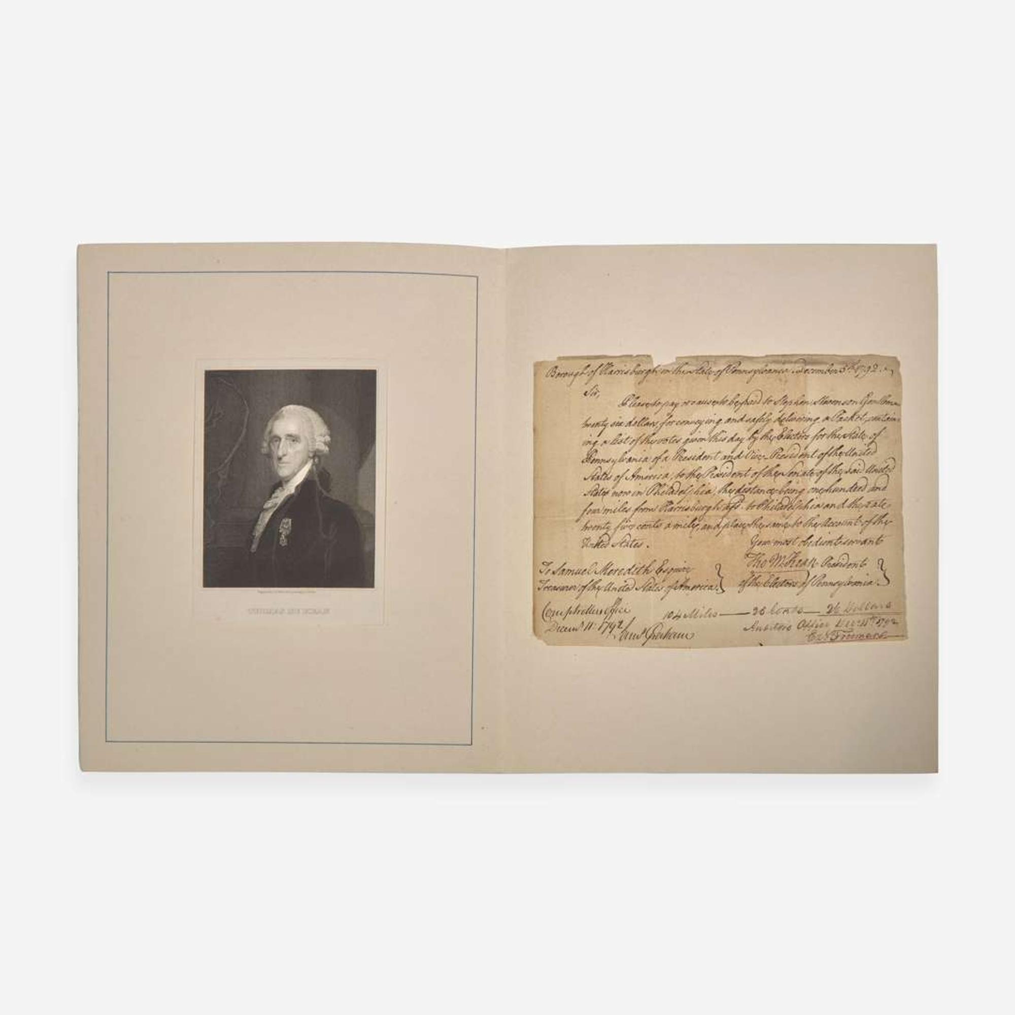 [Philadelphia & Pennsylvania] [Earle, Governor George H., III] Collection of 28 Autographs of Pennsylvania Governors