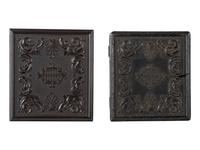[EARLY PHOTOGRAPHY]. 23 sixth plate daguerreotypes of men sporting facial hair.