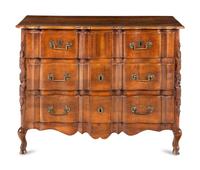 A French Provincial Walnut Commode