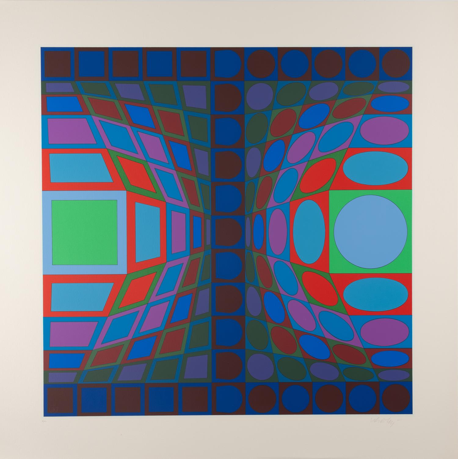 Vi-va (complete portfolio of 8 with title and justification pages and portfolio case), 1978