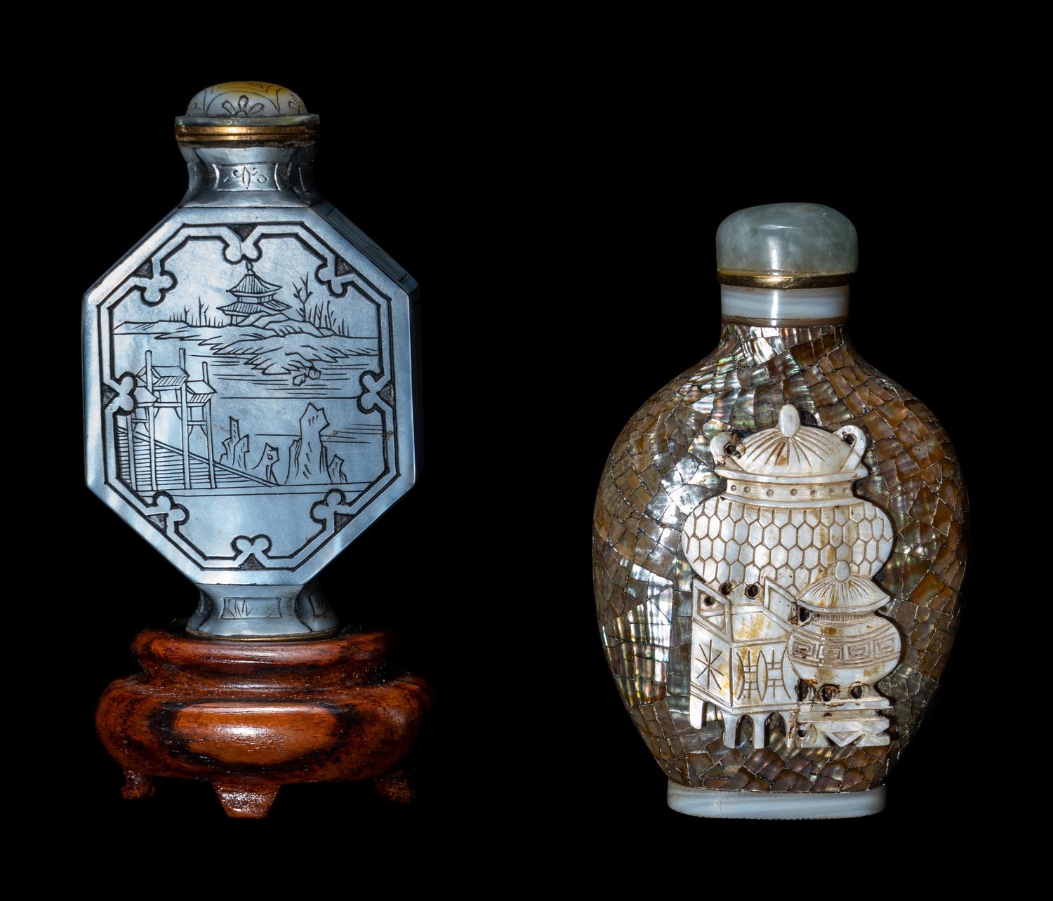 Four Chinese Snuff Bottles