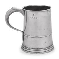 An English Pewter Tankard
