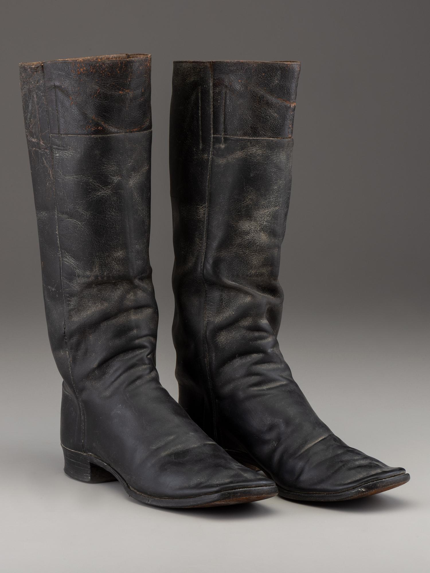 [CIVIL WAR]. Pair of officer's boots.