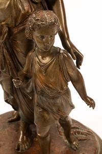 Hagar and Ishmael, (French, 1840-1916)