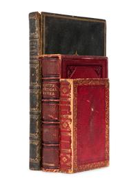 [FORE-EDGE PAINTING]. [FORE-EDGE PAINTING]. A group of 3 books with FORE-EDGE PAINTINGS depicting scenes of the English countryside and manor houses, comprising: