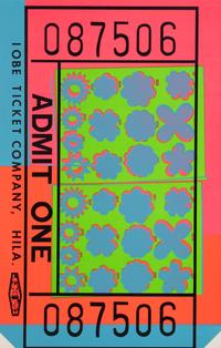 Andy Warhol (American, 1928-1987) — Lincoln Center Ticket, 1967