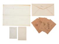 [CIVIL WAR]. A group of 8 items associated with the Confederacy, comprising: