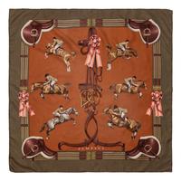 Two Hermès 90cm Silk Scarf, Carré