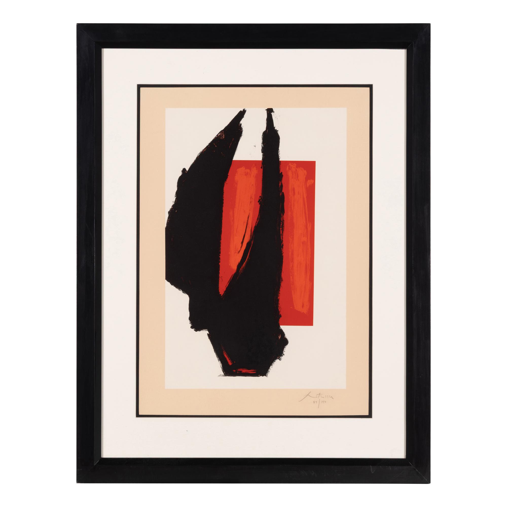 Robert Motherwell (American, 1915-1991) — Art 1981 Chicago Print, 1981