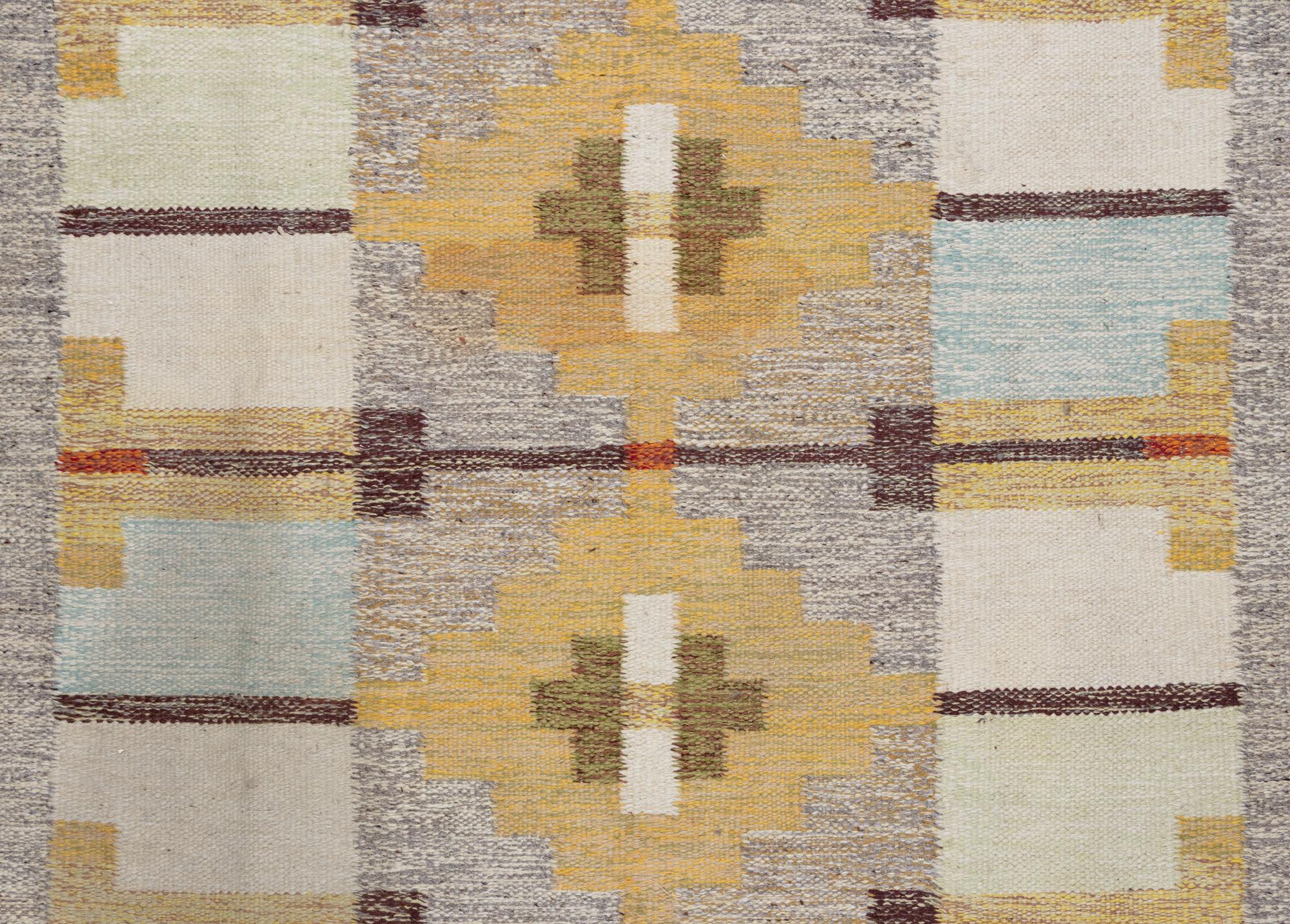A Scandinavian Flat Weave Rug