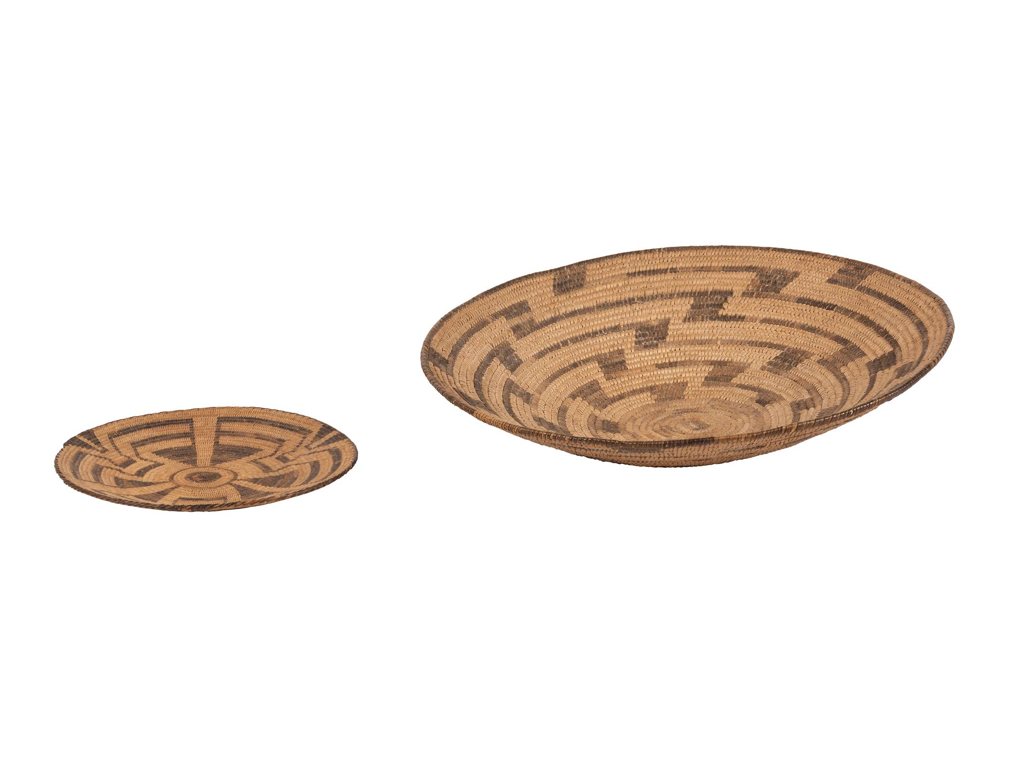 Akimel O'odham Basketry Trays