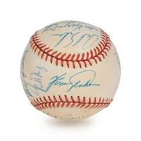 A 1969 Chicago Cubs Team Signed Autograph Baseball (Beckett Authentication Services Letter),