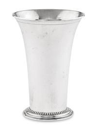 A Georg Jensen Silver Vase