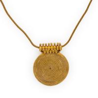 Yellow Gold Pendant Necklace