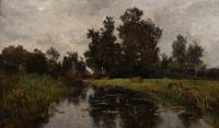 Rural Landscape with Stream
