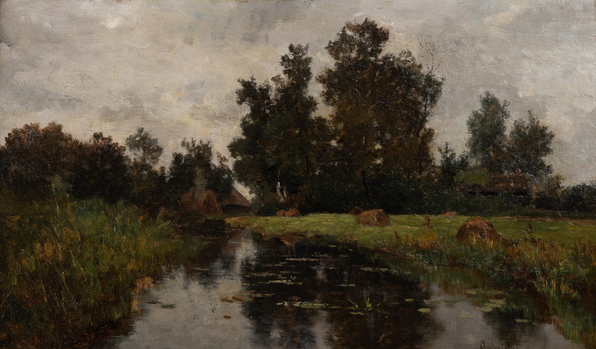 Rural Landscape with Stream