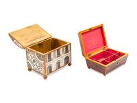 A Group of Dresser and Jewelry Boxes