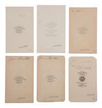 [CIVIL WAR]. A group of 25 CDVs of Union generals, many from the Army of the Potomac, incl. SICKLES, HANCOCK, BIRNEY, FRANKLIN, and STONEMAN.