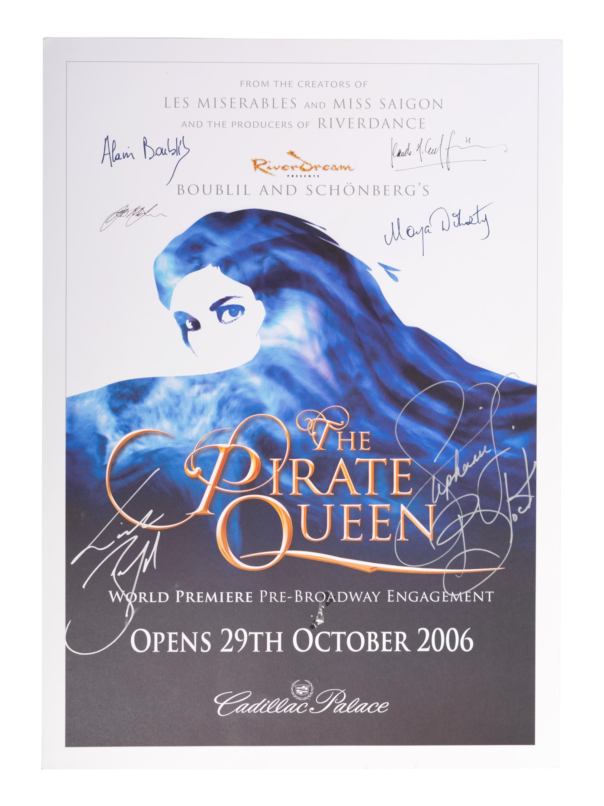 (Theatre Poster) The Pirate Queen, 2006.