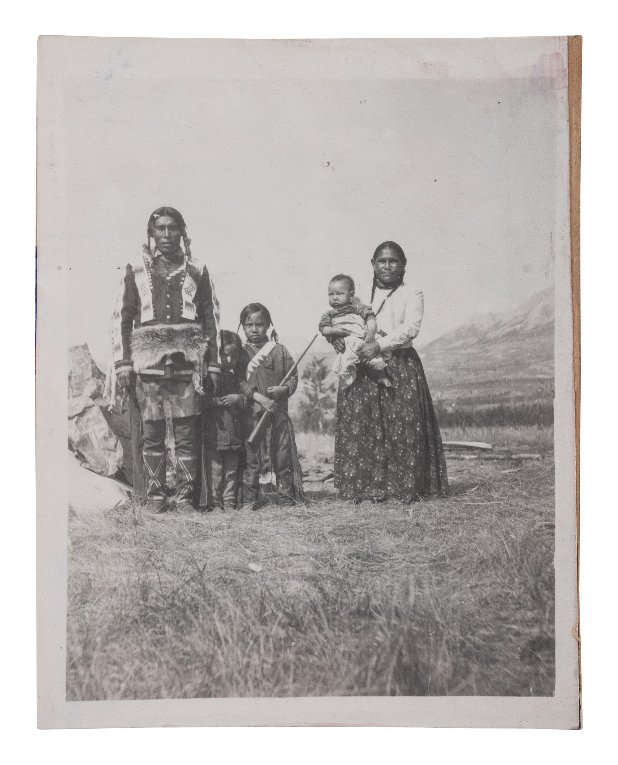[NATIVE AMERICANS]. A group of 34 silver gelatin photographs of Native American subjects.
