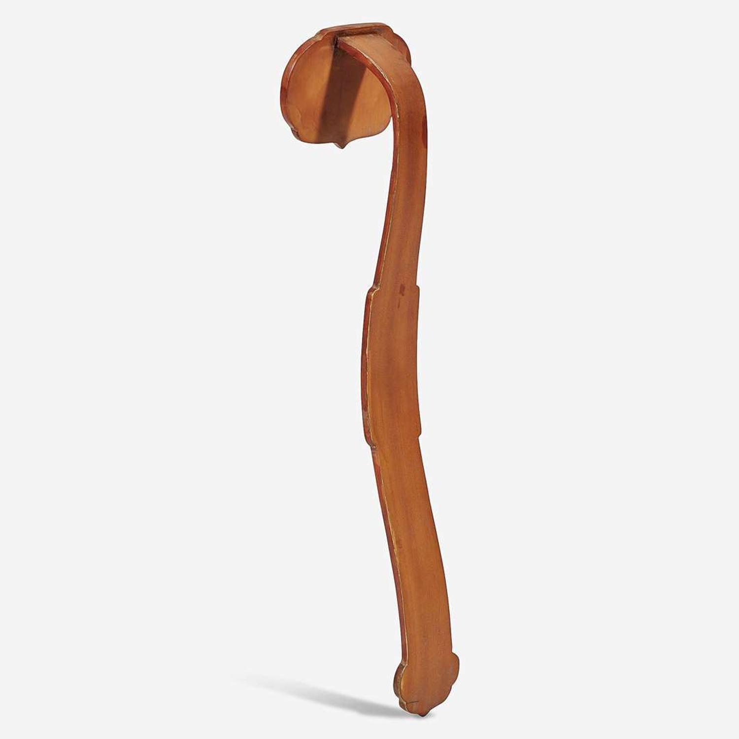 A Chinese bamboo veneer ruyi scepter 竹雕如意 Qing Dynasty, 18th/19th Century ? ???????