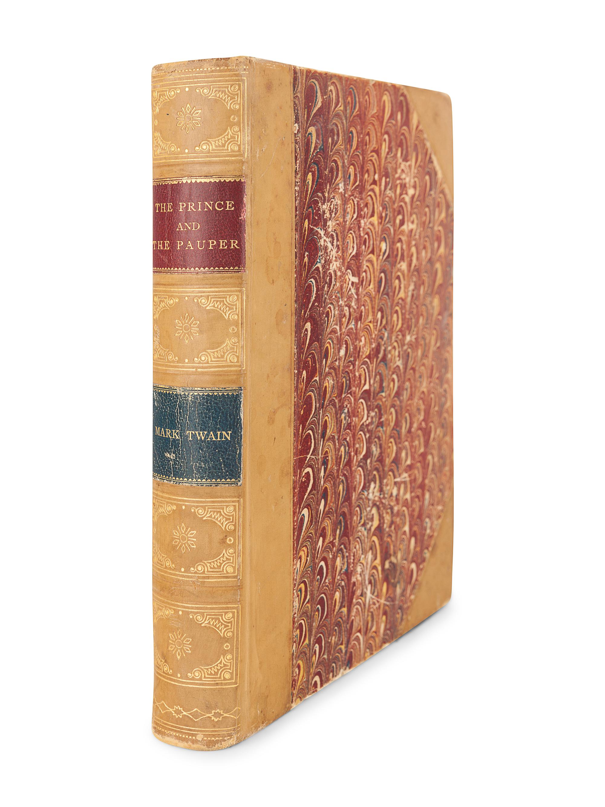CLEMENS, Samuel ("Mark Twain") (1835-1910). The Prince and the Pauper . Boston: James R. Osgood and Company, 1882.