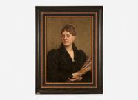 Jules Joseph Lefebvre (French, 1836–1911) - Elegant Lady with a Fan