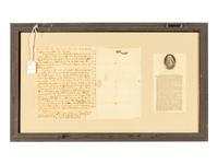 BLACKSTONE, William, Sir (1723-1780). Autograph letter signed ("Will Blackstone"), to George Bingham, 17 November 1748.
