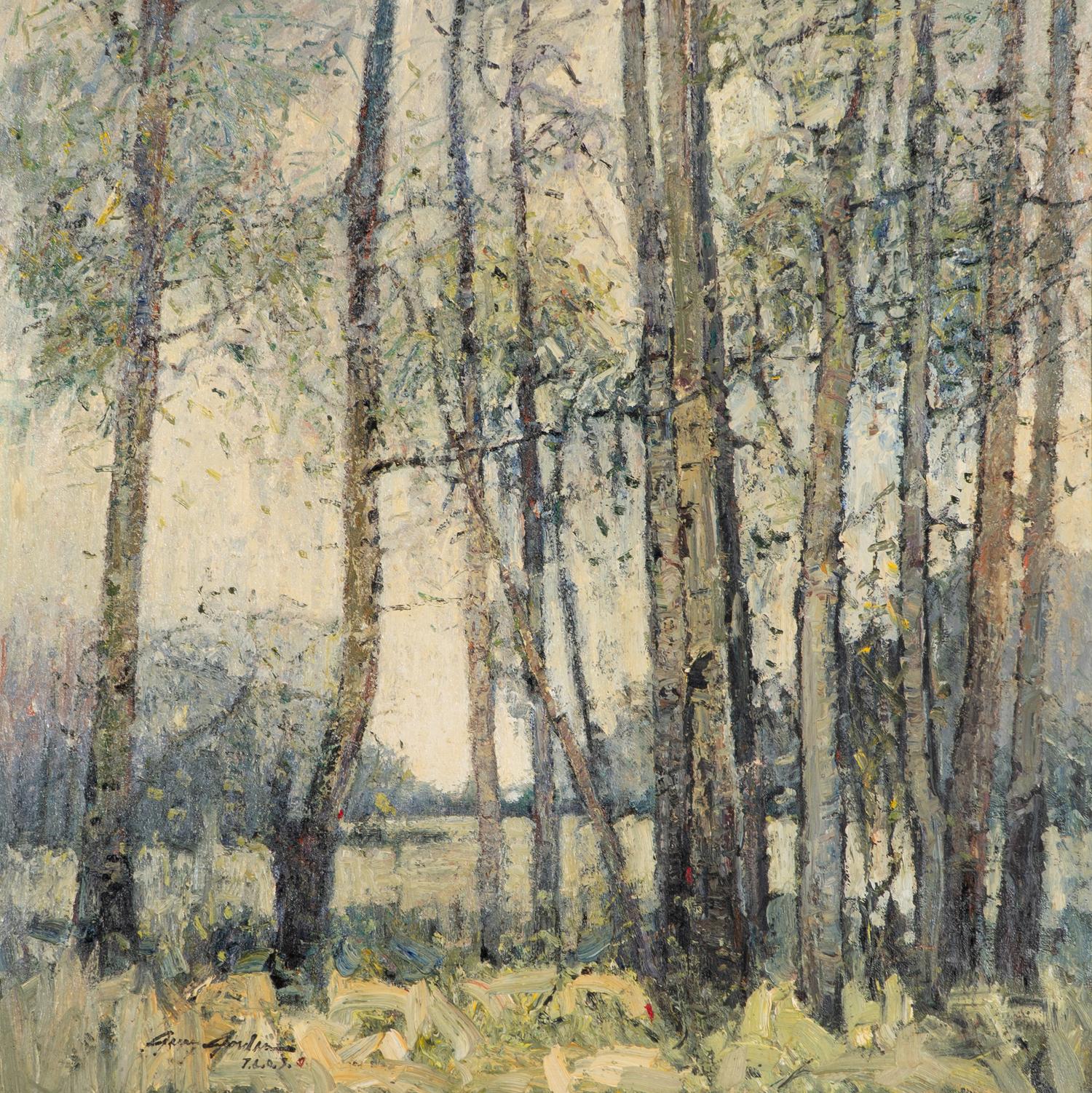 Jerry Jordan (American, b. 1944) — Aspen Elegance , 1998