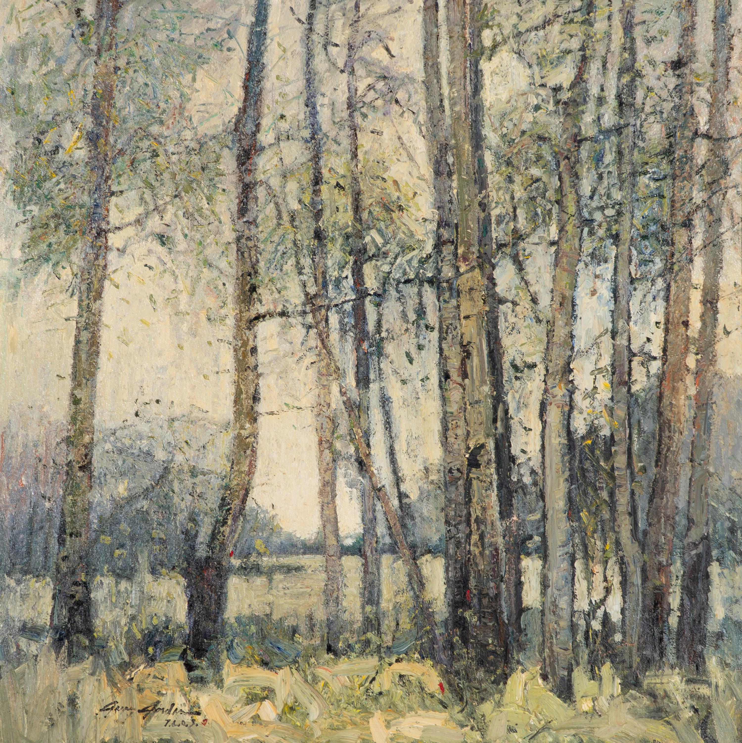 Jerry Jordan (American, b. 1944) — Aspen Elegance , 1998