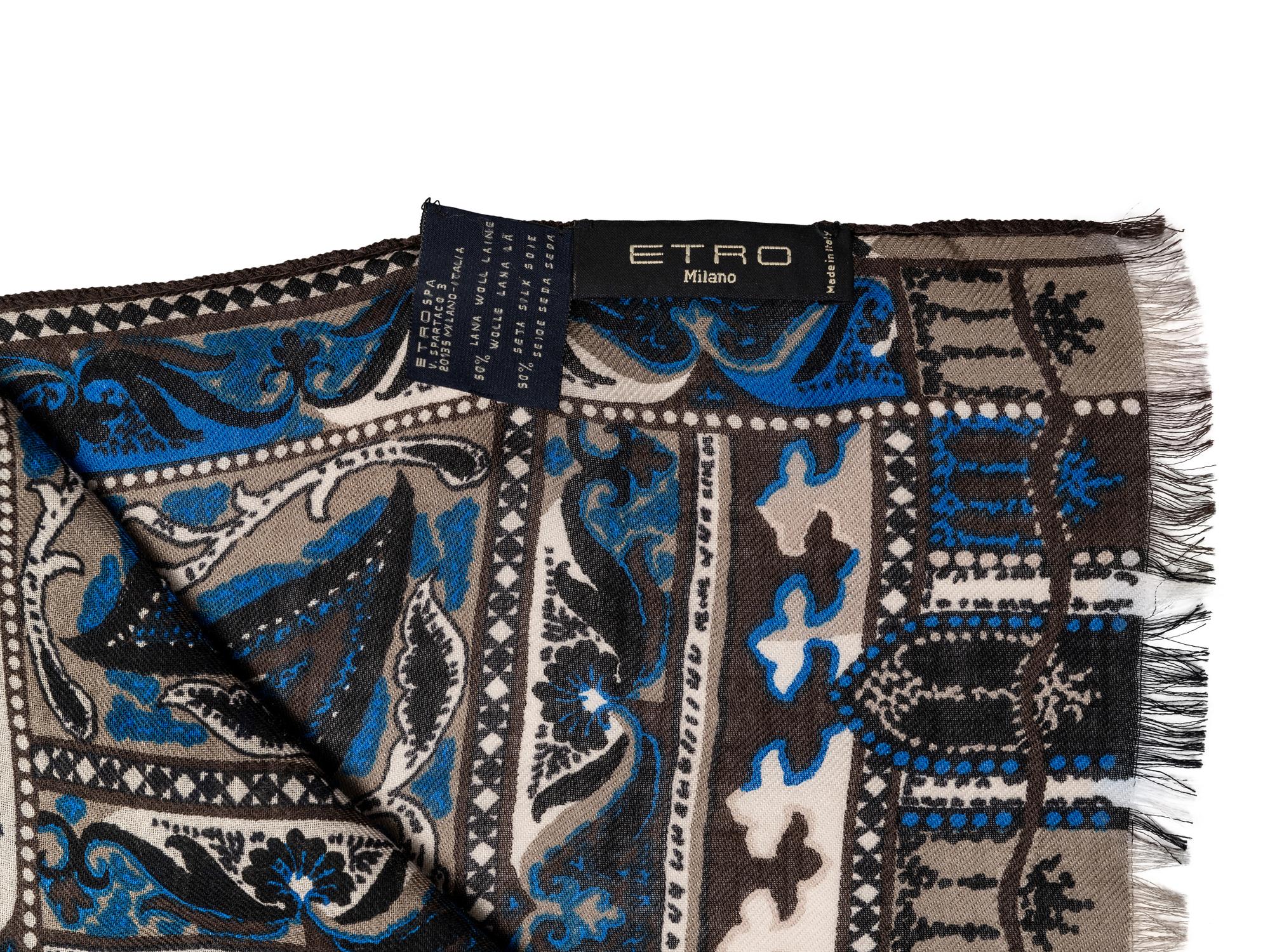 Five Lightweight Designer Scarves: Two Ralph Rucci, Two Loro Piana, One Etro
