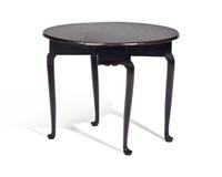 A Queen Anne Mahogany Drop-Leaf Table